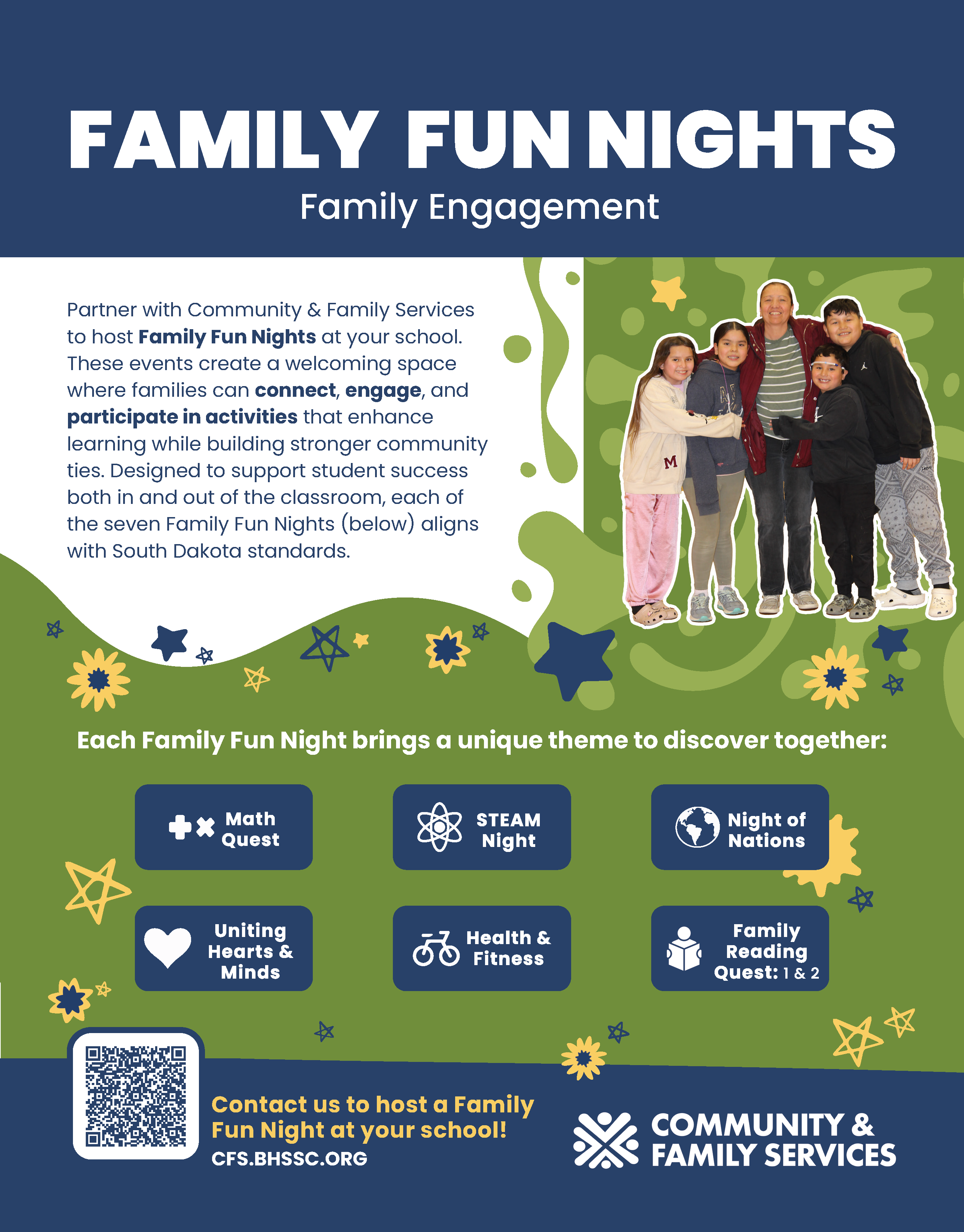 CFS Flyer - Family Fun Nights
