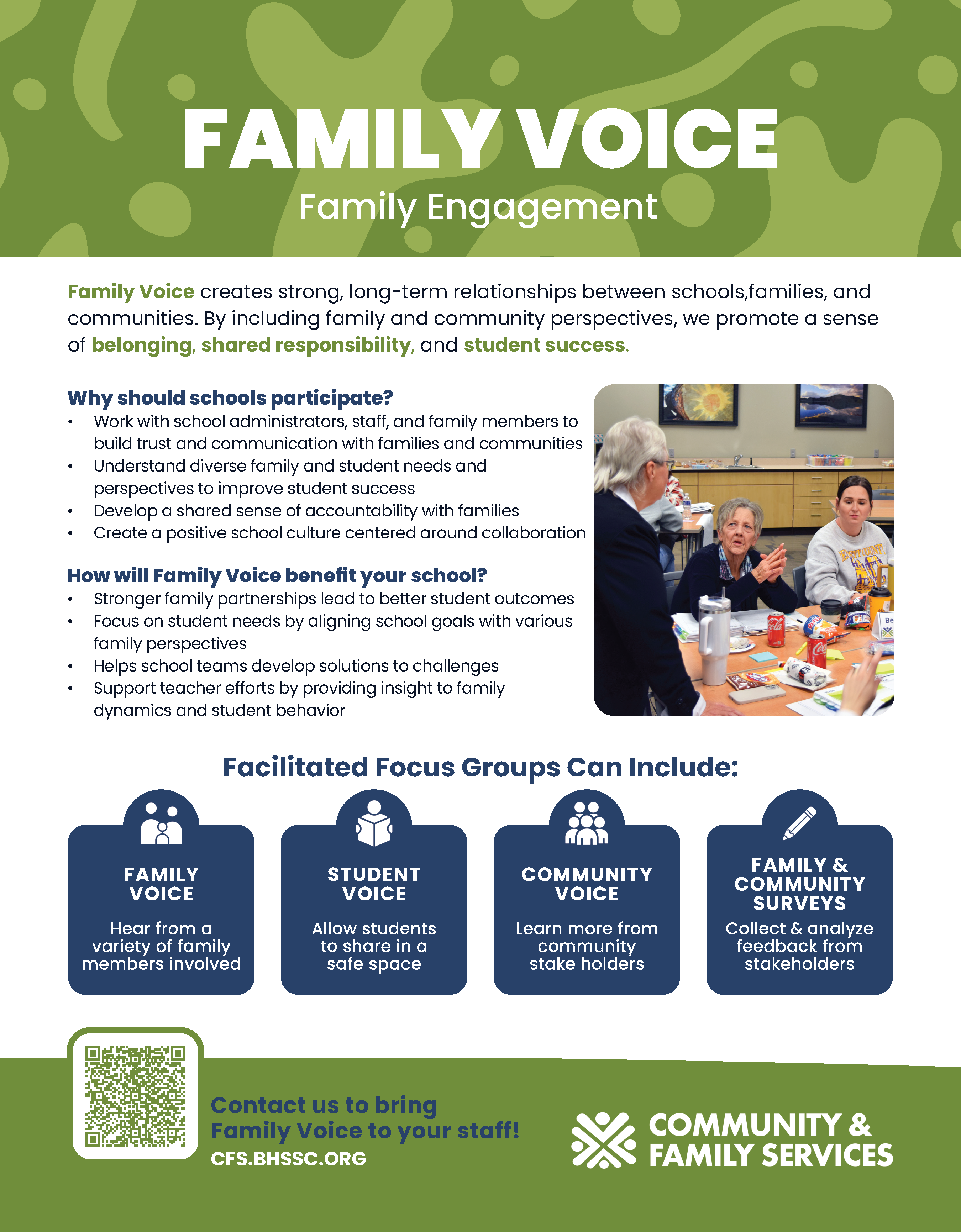 CFS Flyer - Family Voice