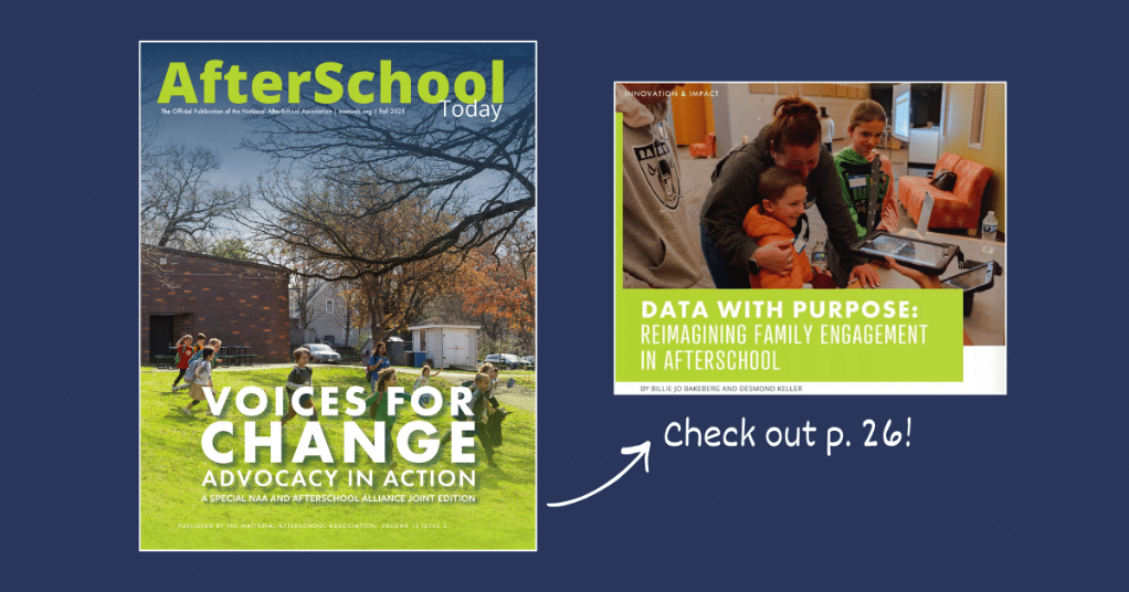 CFS Learning Specailist National Afterschool Publication