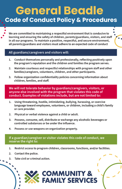 Code of Conduct Poster Image